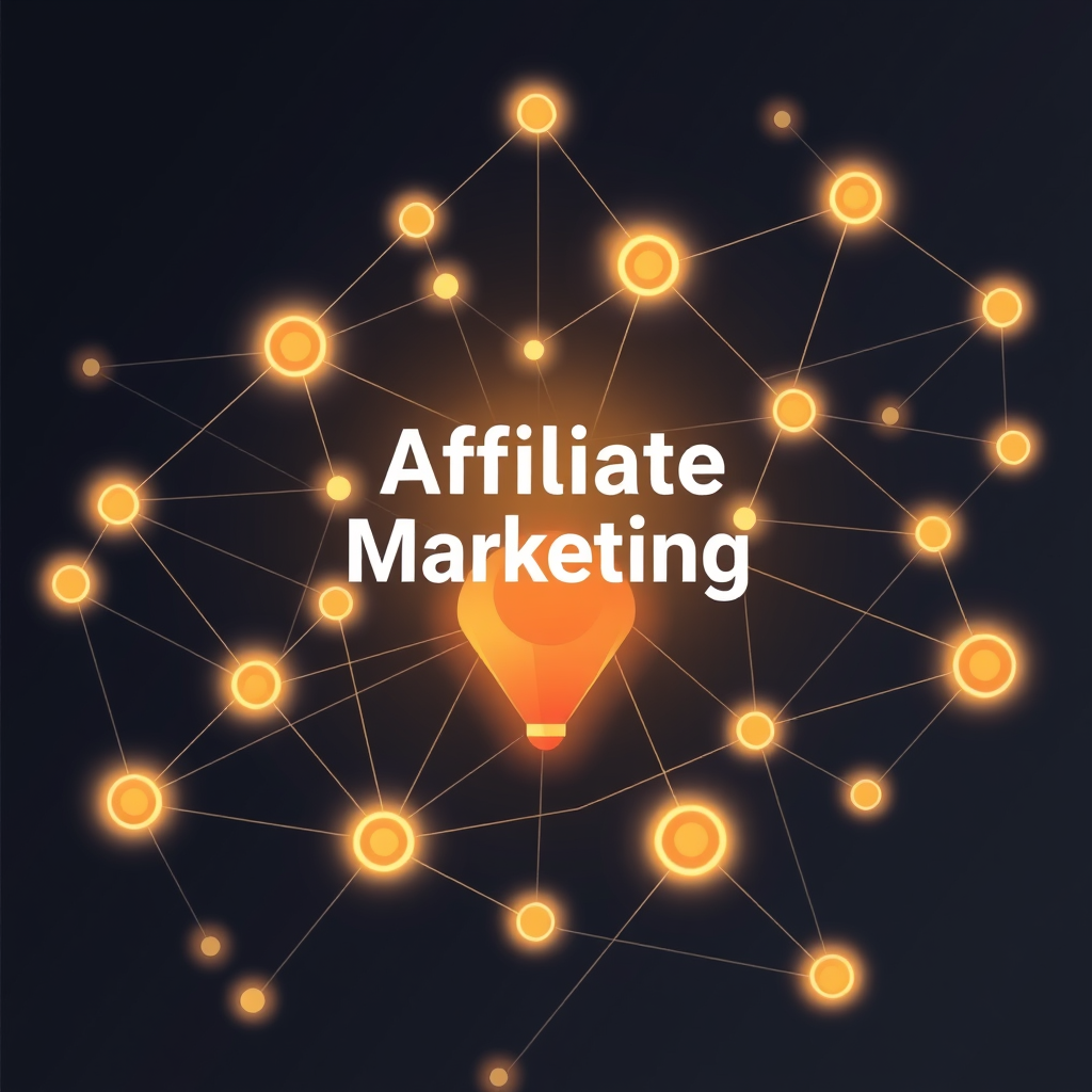 Graphical representation of affiliate marketing